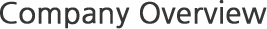 Company Overview